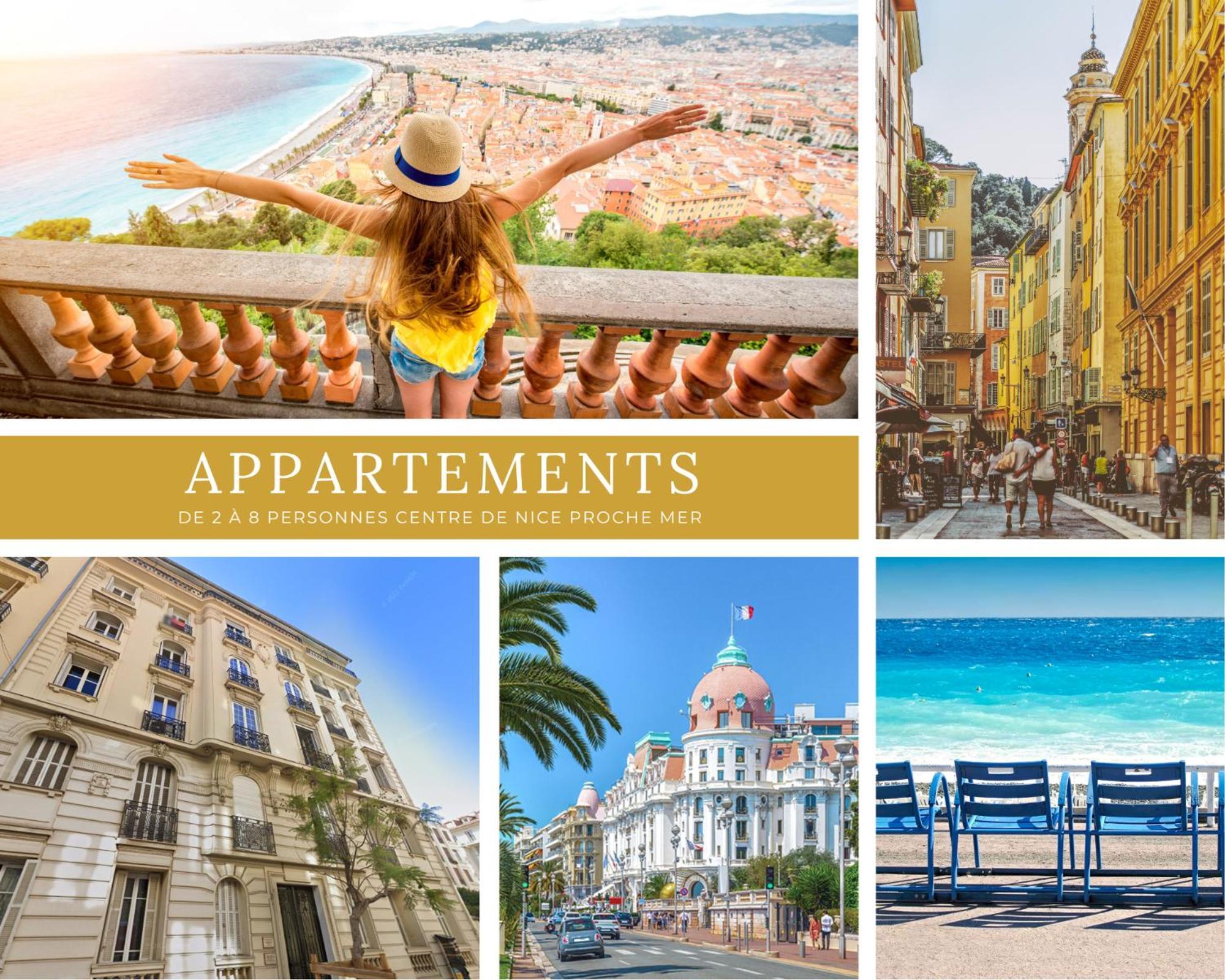 Appartements Nice Centre Proche Mer Carre D'Or Exterior photo